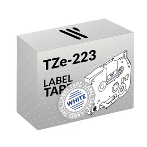 Kompatibel Brother TZe-223 Blau/Weiß