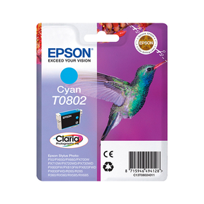 Epson T0802 Cyanfarben Original