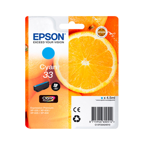 Epson T3342 (33) Cyanfarben Original