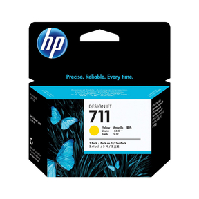 HP 711 (29ml) Gelb Pack Gelb Original