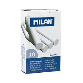 Milan White Chalk (Schachtel 10 Stück)