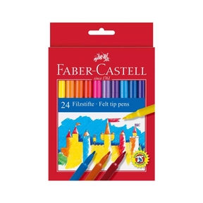 Faber-Castell Felt Tip (Schachtel 24 stk.)