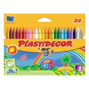 Plastidecor Farben (Schachtel 24 stk.)