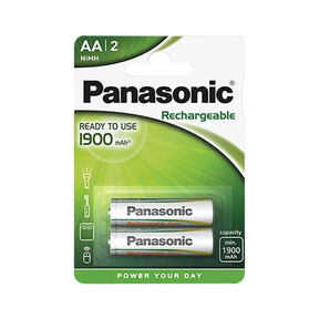 Panasonic AA 1.900 mAh Wiederaufladbare  (2 Und.)