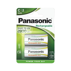 Panasonic C 2.800 mAh Wiederaufladbar (2 Und.)