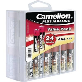 Camelion Plus AAA Alkaline-Batterien (24er Pack)