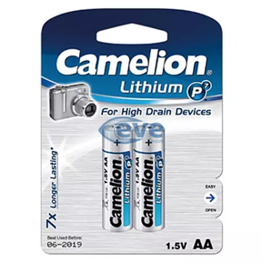 Camelion Lithium Batterie P7 AA (2er Pack)