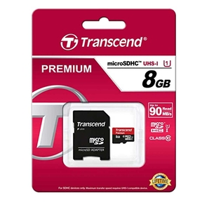Transcend microSD UHS-I 8GB