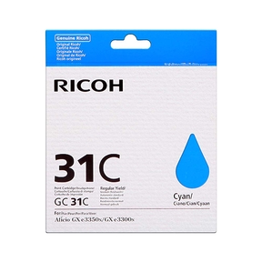 Ricoh GC31C Cyanfarben Original