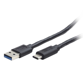 USB 3.0 auf Typ-C Schwarzes Kabel - 0,1 m
