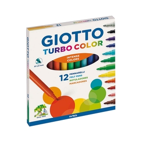 Giotto Turbo Color (Box 12 stk.)