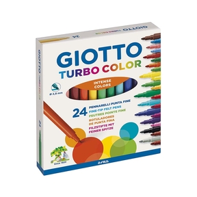 Giotto Turbo Color (Box 24 stk.)