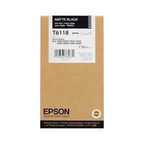 Epson T6118 Mattschwarz Original