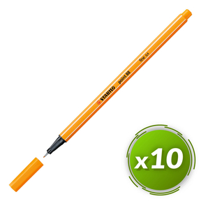 Stabilo Point 88/54 (Box 10 Stück) (Orange)