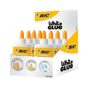 BIC White Glue (Pack 8 Stk.)
