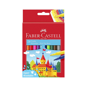 Faber-Castell Felt Tip Pens (Pack 24 Stk.)