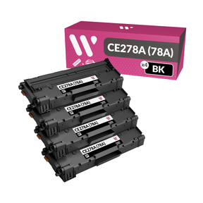 HP CE278A (78A) Packung  von 4 Toner Kompatibel