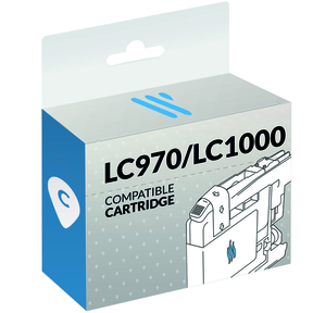 Kompatibel Brother LC970/LC1000 Cyanfarben
