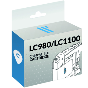 Kompatibel Brother LC980/LC1100 Cyanfarben