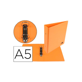 Liderpapel A5 Ringbuch - 2 Ringe (Orange)